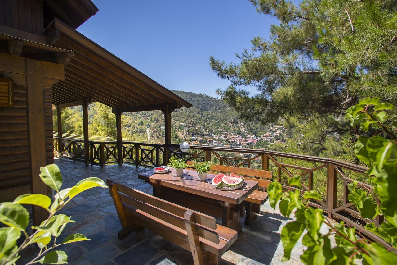 Ricky Chalet Near Troodos Spilia Exterior photo