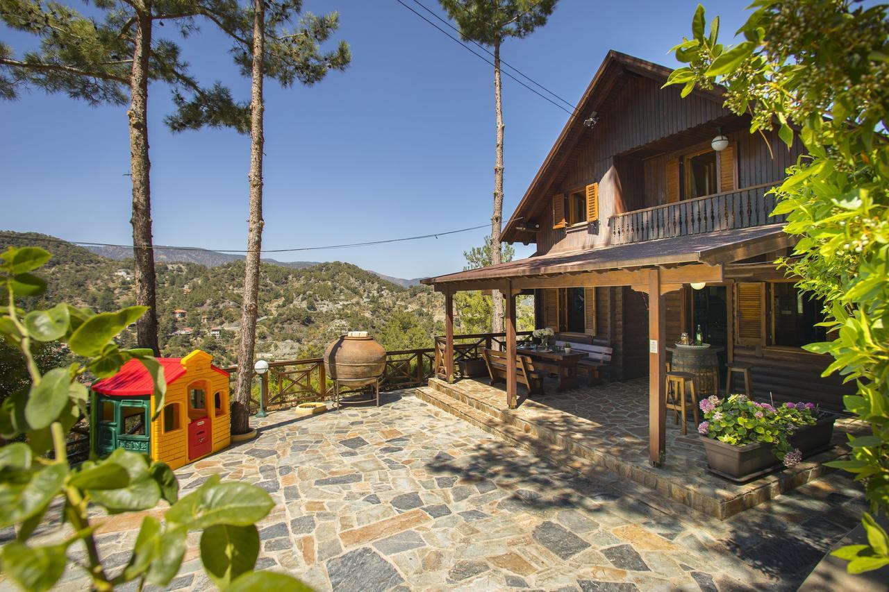 Ricky Chalet Near Troodos Spilia Exterior photo